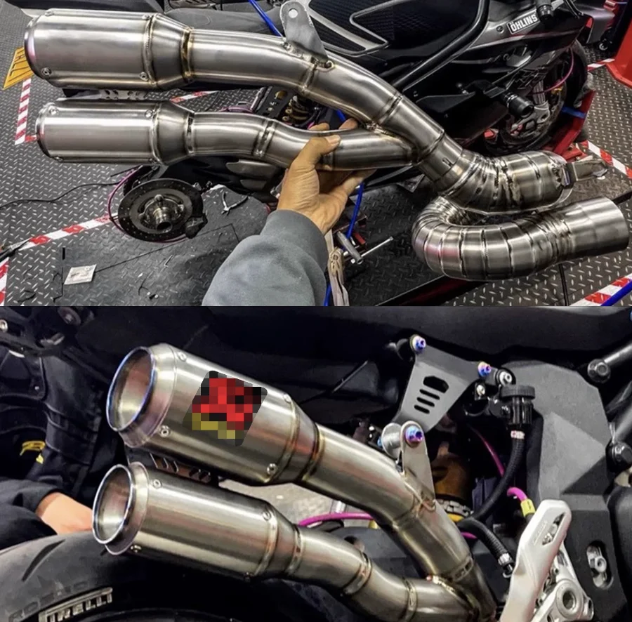For QJMOTO 921 full titanium exhaust system