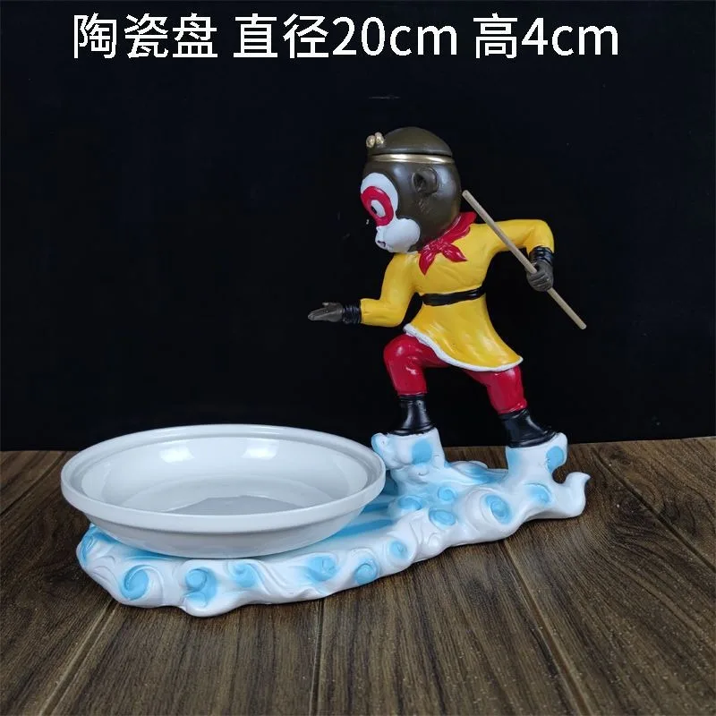 Picture 7: Hotel Atmosphere Dry Ice Tableware Sun Wukong Personalized Restaurant Plates Restaurant Creative Plates