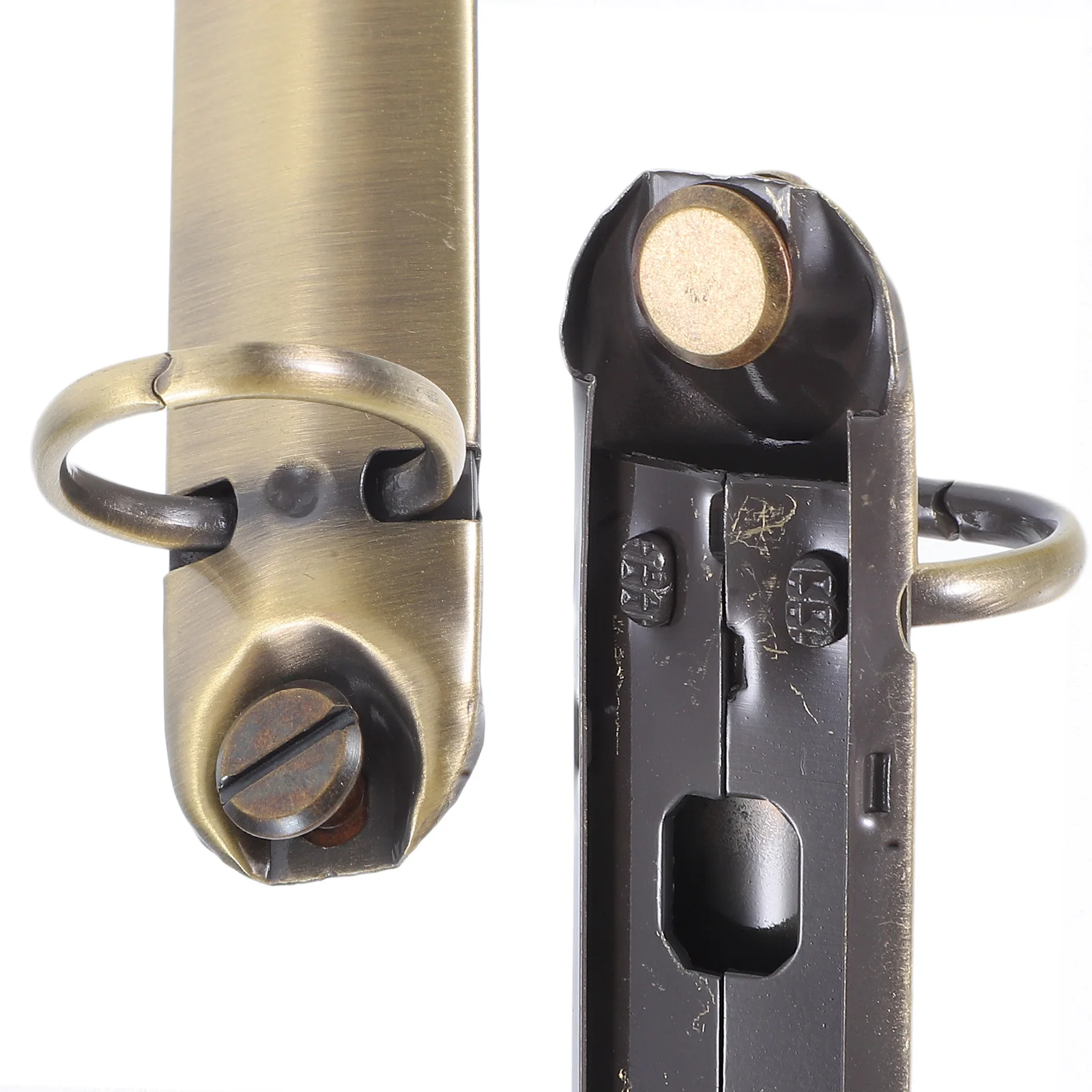 Sostituzione del taccuino A7 Meccanismi di raccoglitori in metallo a 2 anelli Planner a fogli mobili Accessori per rilegatura Anelli per raccoglitori in metallo Clip per libri