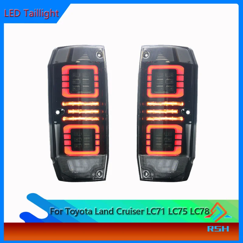 

Tail Light For Toyota Land Cruiser LC71 LC75 LC78 Taillight Assembly Modification LED Driving Turn Signal Brake Reversing Light