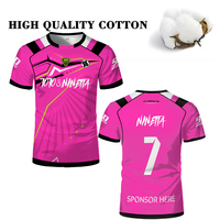Summer MM8 High Quality Cotton Jersey 90 Minute Men's Football T-shirt Outdoor Sport Breathable Tops Custom Round Neck T Shirt