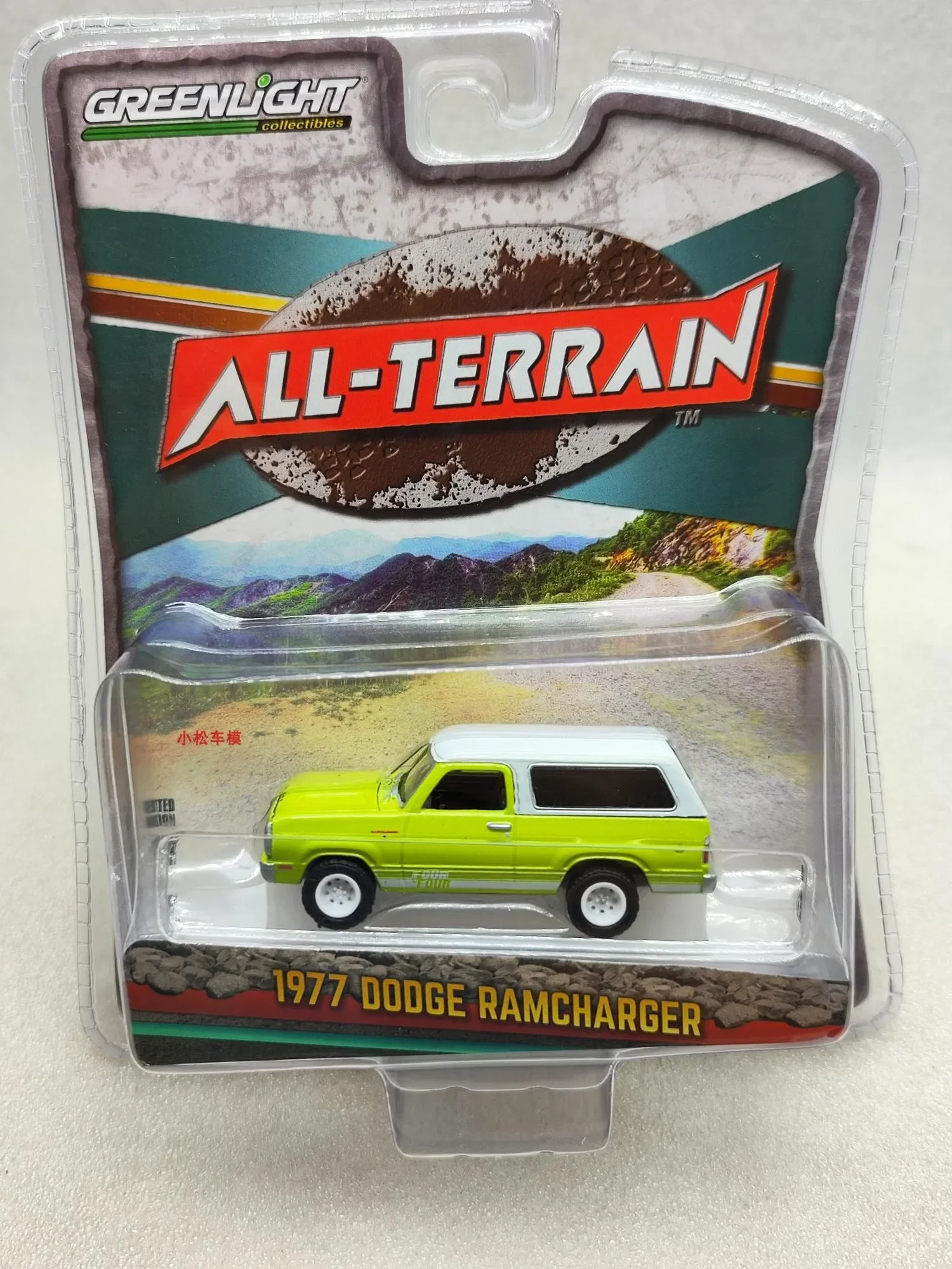 1: 64 All Terrain Series 10-1977 Dodge Macho Ramcharger 4X4 Legering Auto Modelcollectie Cadeau Ornamenten