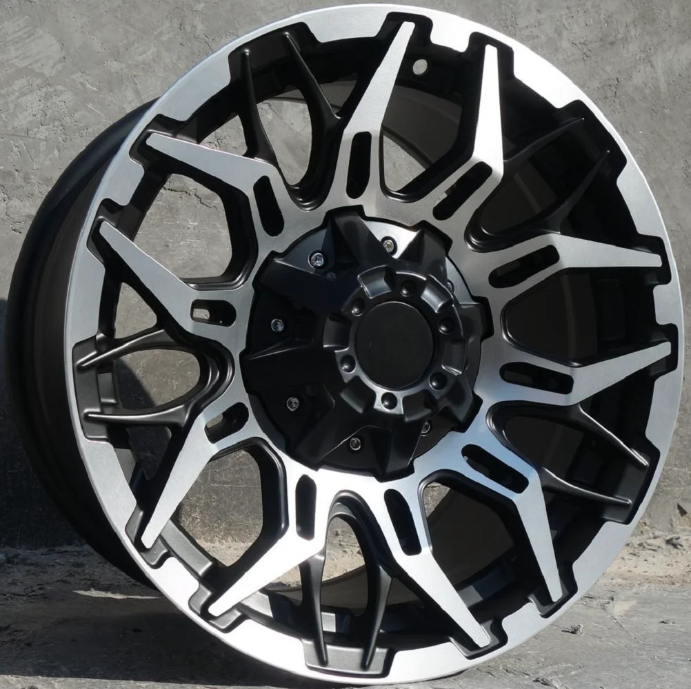 

16 Inch 16x8.5 6x139.7 ET 0 Off-Road Wheel Hub Alloy Rims