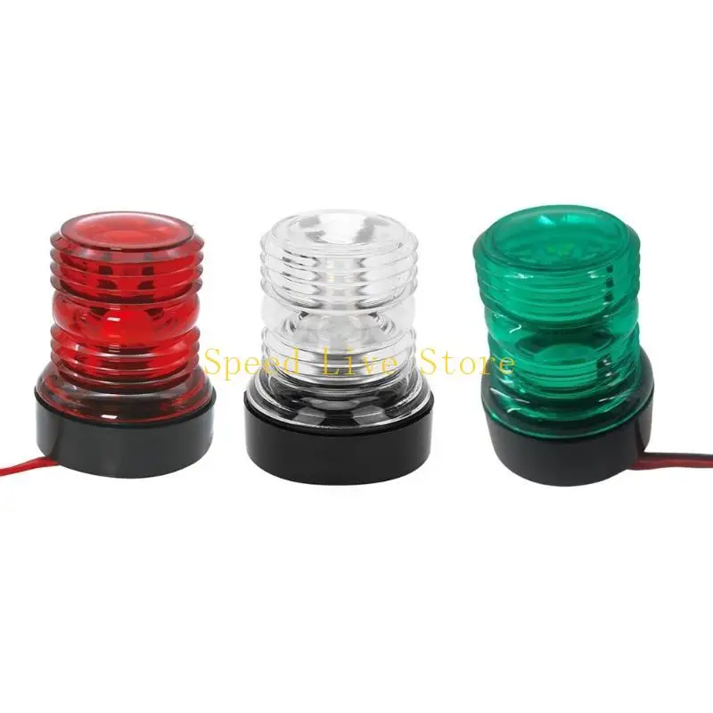 

547C 12V-24V Boats Yacht Sailing Light 360 Degree All Round Marine Navigation Light Anchors Light Replacement Boats Accessory