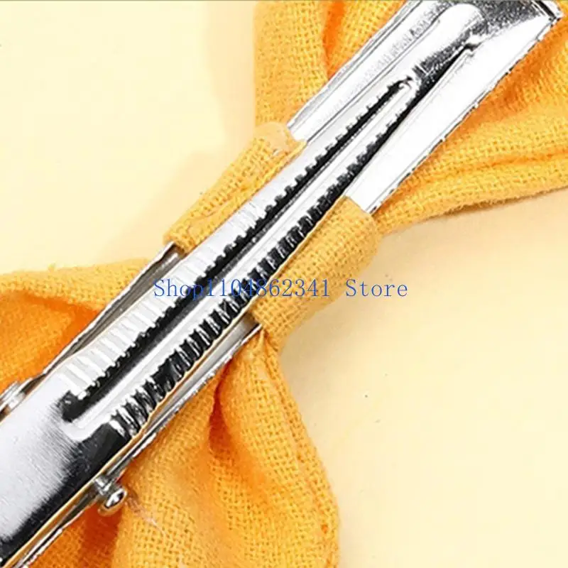 5ASD ناعم النسيج مشبك الشعر مع نقاط قلم رصاص عصرية مريحة الشعر مرة أخرى إلى أغطية رأس المدرسة الحزب للأطفال