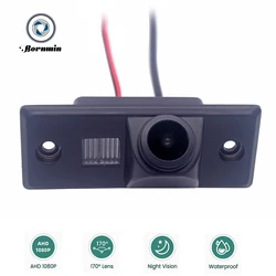 Bornwin 170° HD AHD Rear View Camera For VW Volkswagen Santana Polo(3C) Tiguan Touareg Passat B4 B5 Skoda Fabia