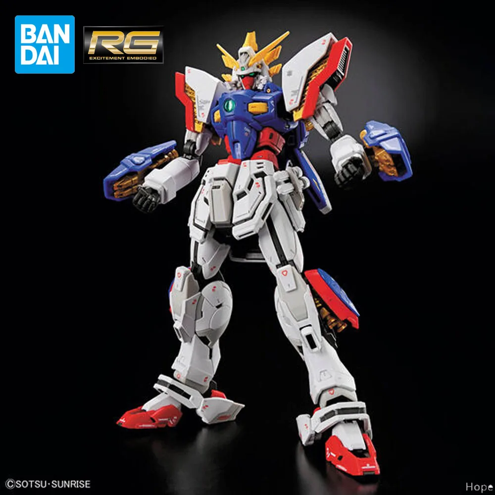 

Officially Licensed BANDAI RG Shining Gundam Figure Anime Action Assembled Model Mobile Fighter G Gundam Figure Genuine Toy