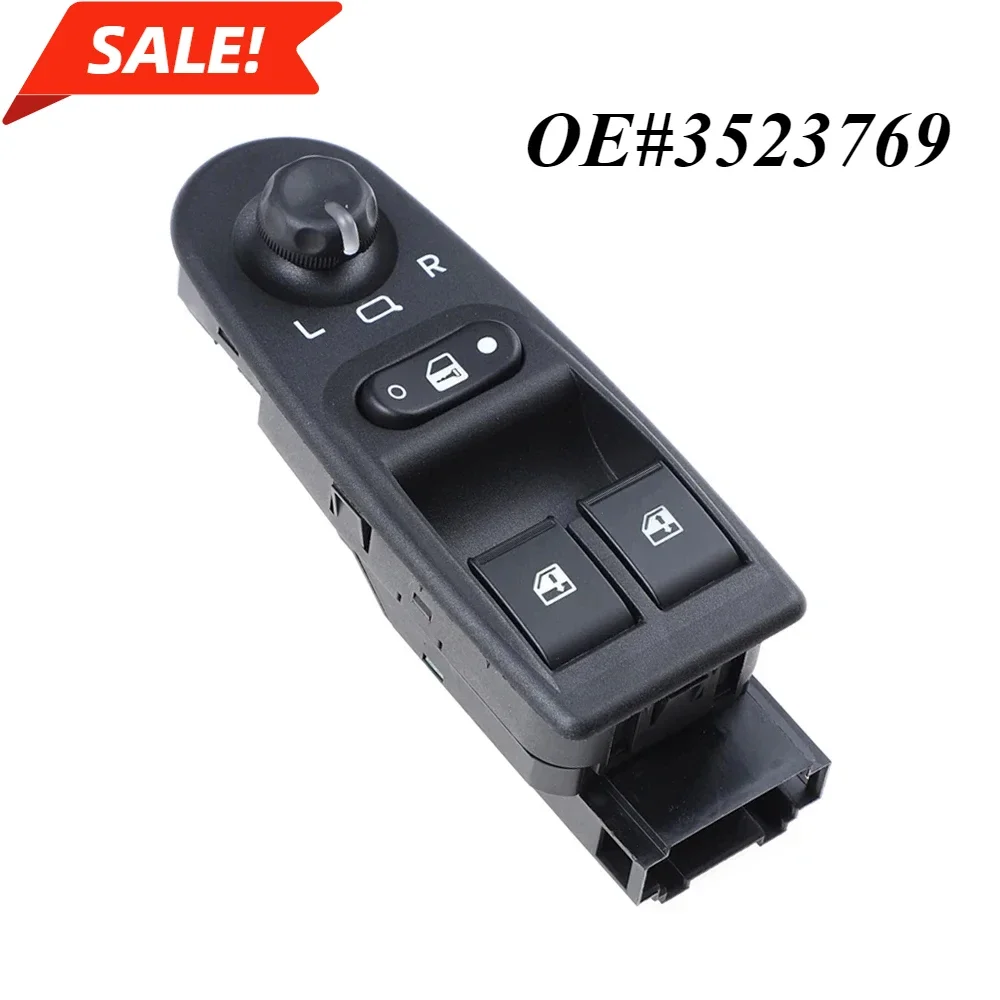 

For Lada 0108 3523769, 352.3769 Car LHD Electric Window Control Switch Regulator Button Car Accessories