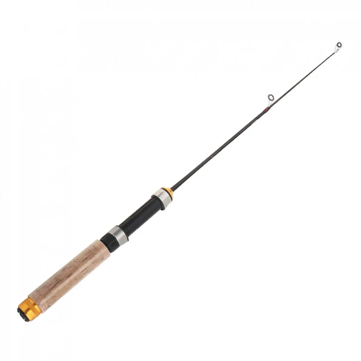 Telescopic Winter Ice Fishing Rod Ultra-light 64cm Shrinkable Fishing Pole Strong and Durable Good Elasticity