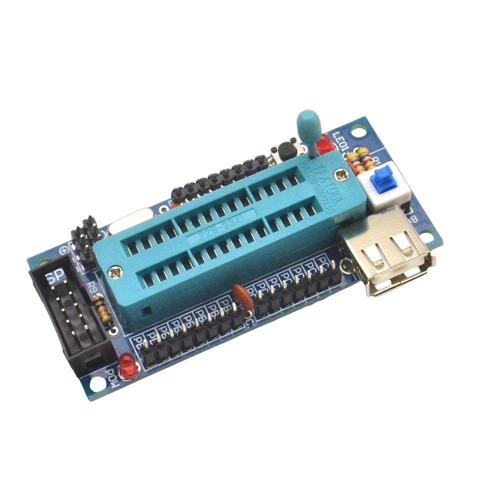Atmega8 atmega48 atmega88 Entwicklungs board avr (kein Chip) neue DIY elektronische Modul DIY Kit Platine Board USB-Schnitts telle – Detail 2