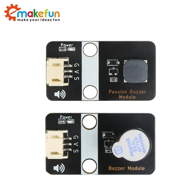 Active/Passive Buzzer Module High/Low Level Trigger Buzzer Control Board Sound Sensor Ph2.0 Interface for Arduino New DIY Kit