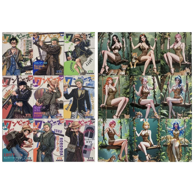 

Японское аниме One Piece Nami Nico Robin Uta Monkey D. Luffy Коллекционные карты Рождественские подарки на день рождения Детские игрушки