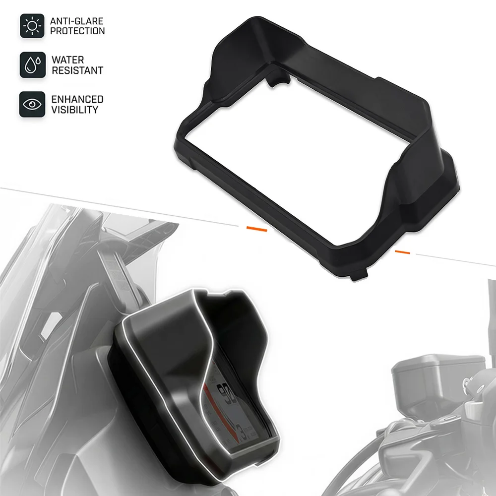 

Для 390 Adventure 790 Adventure 390/250/790/890 ADV 2020-2024 мотоциклетный солнцезащитный козырек, чехлы для приборной панели, защита приборной панели