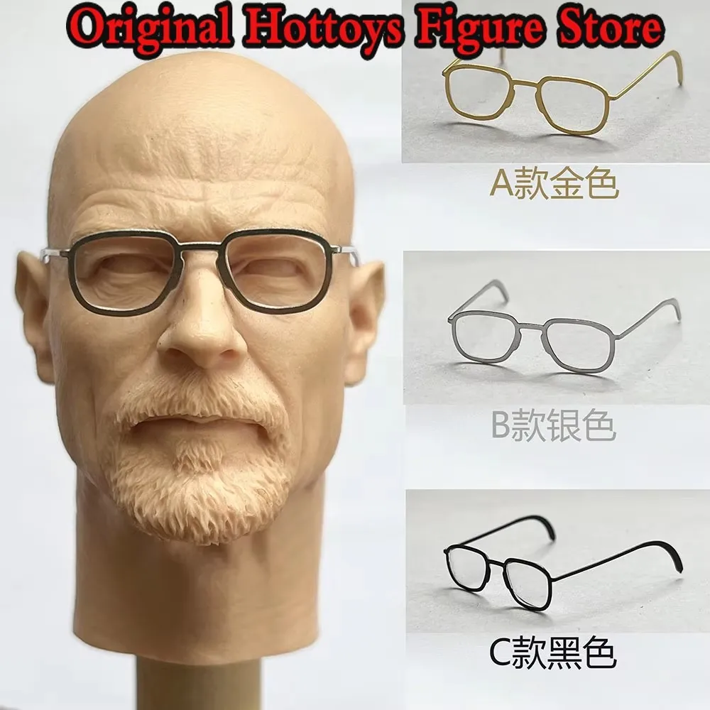 

In Stock 1/6 Scale Male Soldier Breaking Bad Glasses Accessories For 12-inch Action Figure Tony The Avengers Head Sculpture