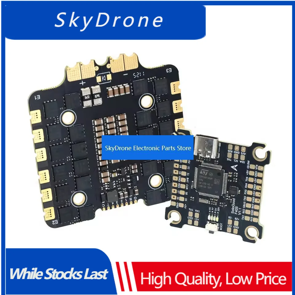 SkyDElSoloGood F722 100A 8S Stack Flight Control Suitable for 13inch FPV