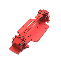 Metal Upgrade Bottom Plate Gearbox RC Car Parts Fit For WLtoys 1/28 284131 k979 k989 k999 Remote Control Car Accessories