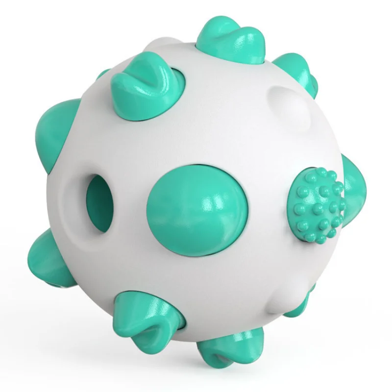 Pet Supplies Manufacturer Wholesale Company New Hot-Selling Ball-Shaped Toothbrush Chew Toy for Dogs - Image 4