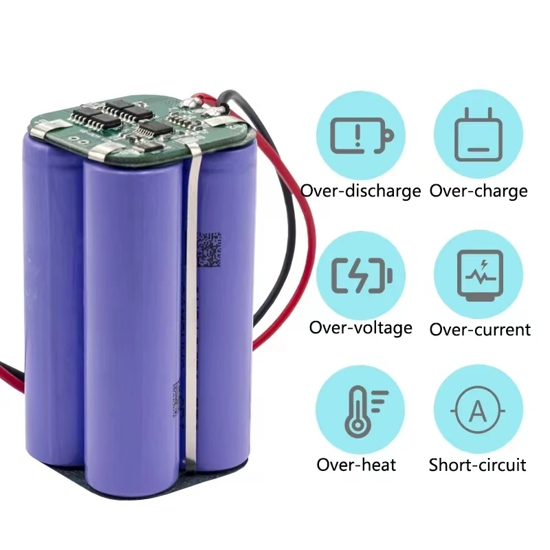 Batteria agli ioni di litio da 14,4 V 3200 mAh per Cecotec Conga 1290 1390 1490 Proscenic P1 P2 P3 Batteria di ricambio per aspirapolvere robot