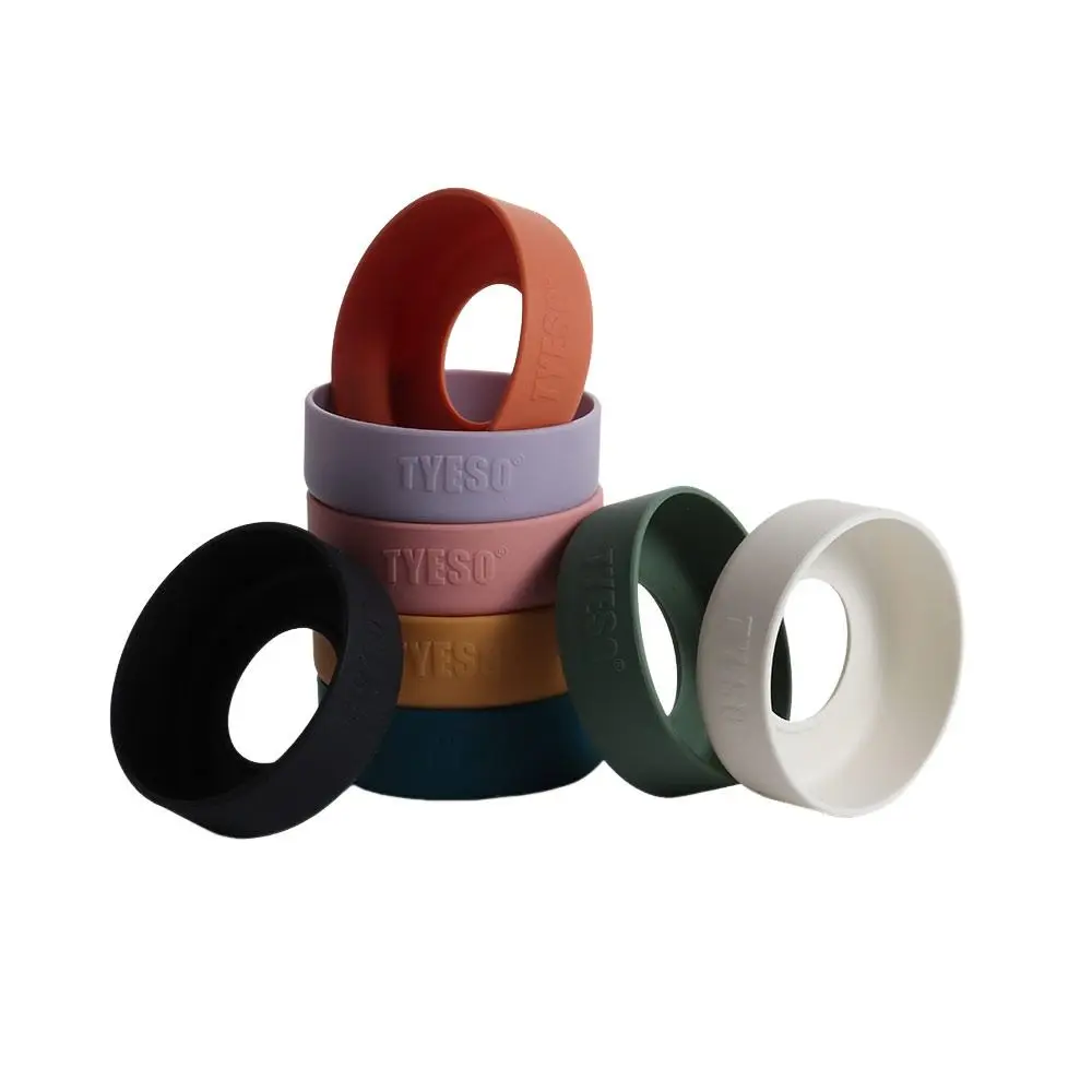 1Pcs Anti Slip Bottle Cover 71-75mm Protective Silicone Coaster Universal Mug Cup Bottom Sleeve for Tyeso Mug
