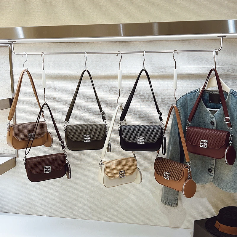 

Functional Crossbody Bag for Travel Office Daily Use Faux Suede Material Water Resistant Lightweight Durable