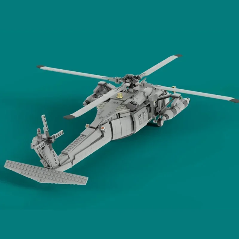 

Military Series Moc Building Blocks UH-60L Fighter Model Technology Assembly Arcraft Toys For Holiday Construstion Gifts