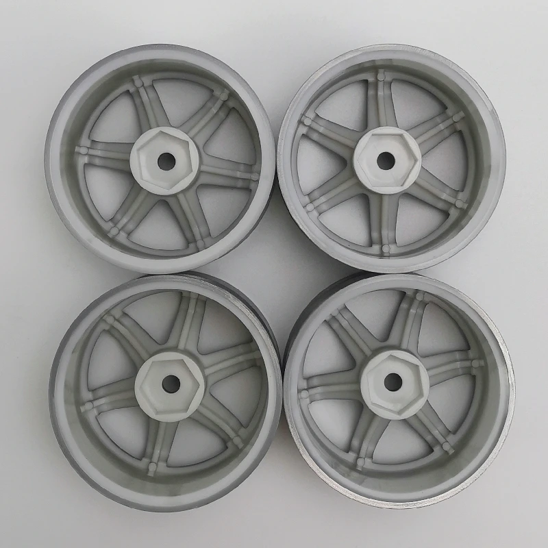 4pcs 3/6/9mm Offset RC Car 1/10 Scale Plastic Wheels Rims Drift On road Touring Model Hobby