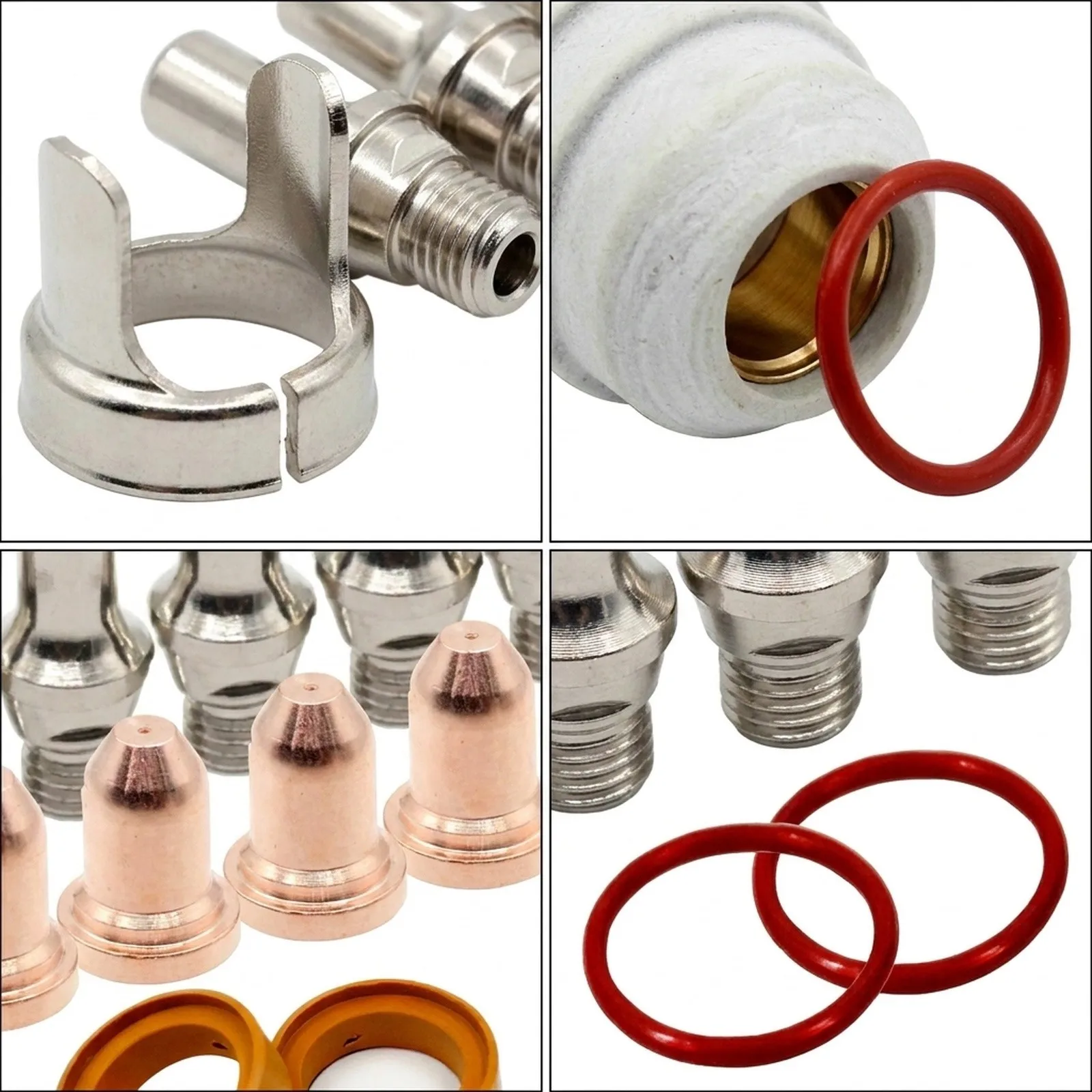 Upgrade Your for plasma Cutting Experience with this LC25 for torch Electrode Tip Cup Ring Kit for Electric for tomahawk 375