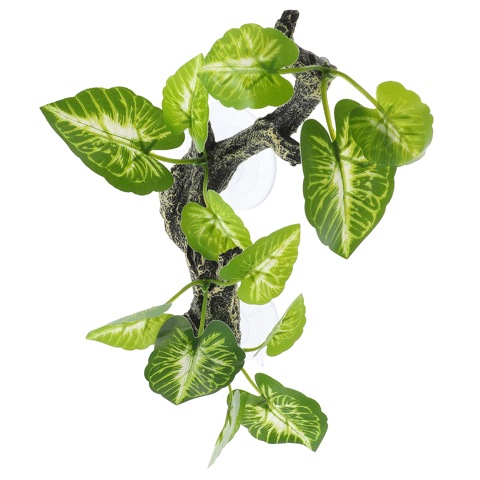 Piante decorative in rattan simulato artificiale Ornamento delicato per terrario in resina