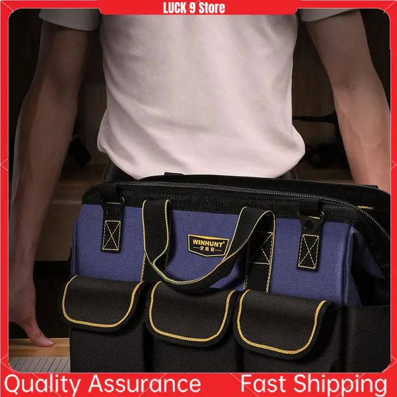 

Electrician Tool Bag Oxford Cloth Electrician Bags Waterproof And Wear-Resi 18Inch 1 Piece