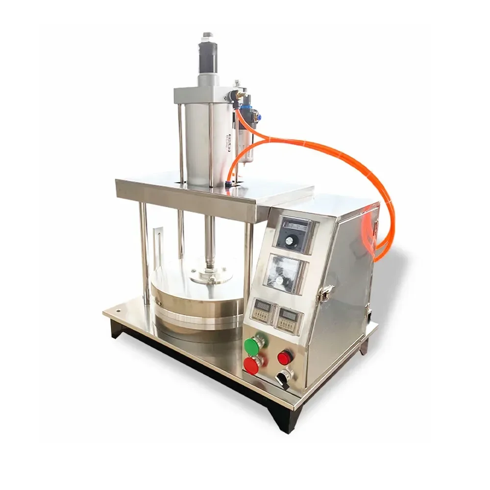 Industry Small Tabletop Corn Tortilla Press Bread Maker Roti Chapati Make Machine For Restaurant