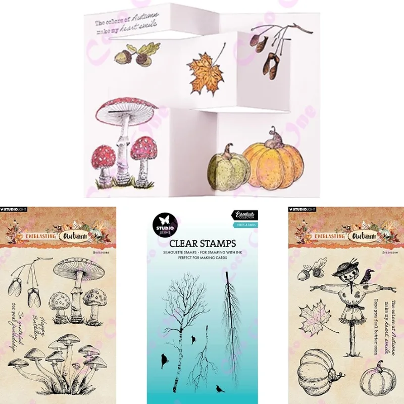 Sprouts Curl Up Like Patterns Metal Cutting Dies Scrapbook Diary Decoration Stencil Embossing Template DIY Greeting Card 2026