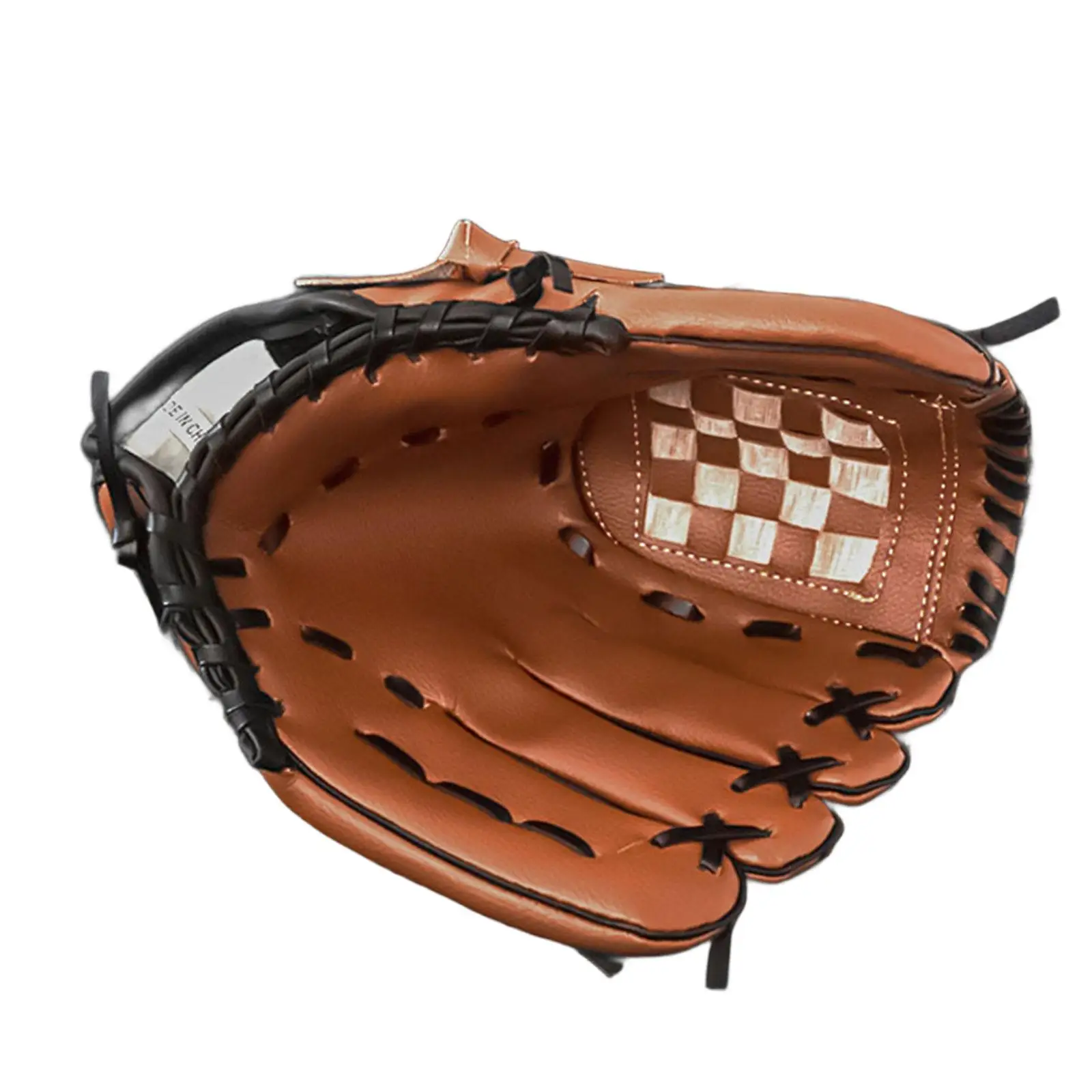 Teeball Mitt Left Hand Glove Cushioned Wrist Support for Boys Girls Beginner Practice Drills