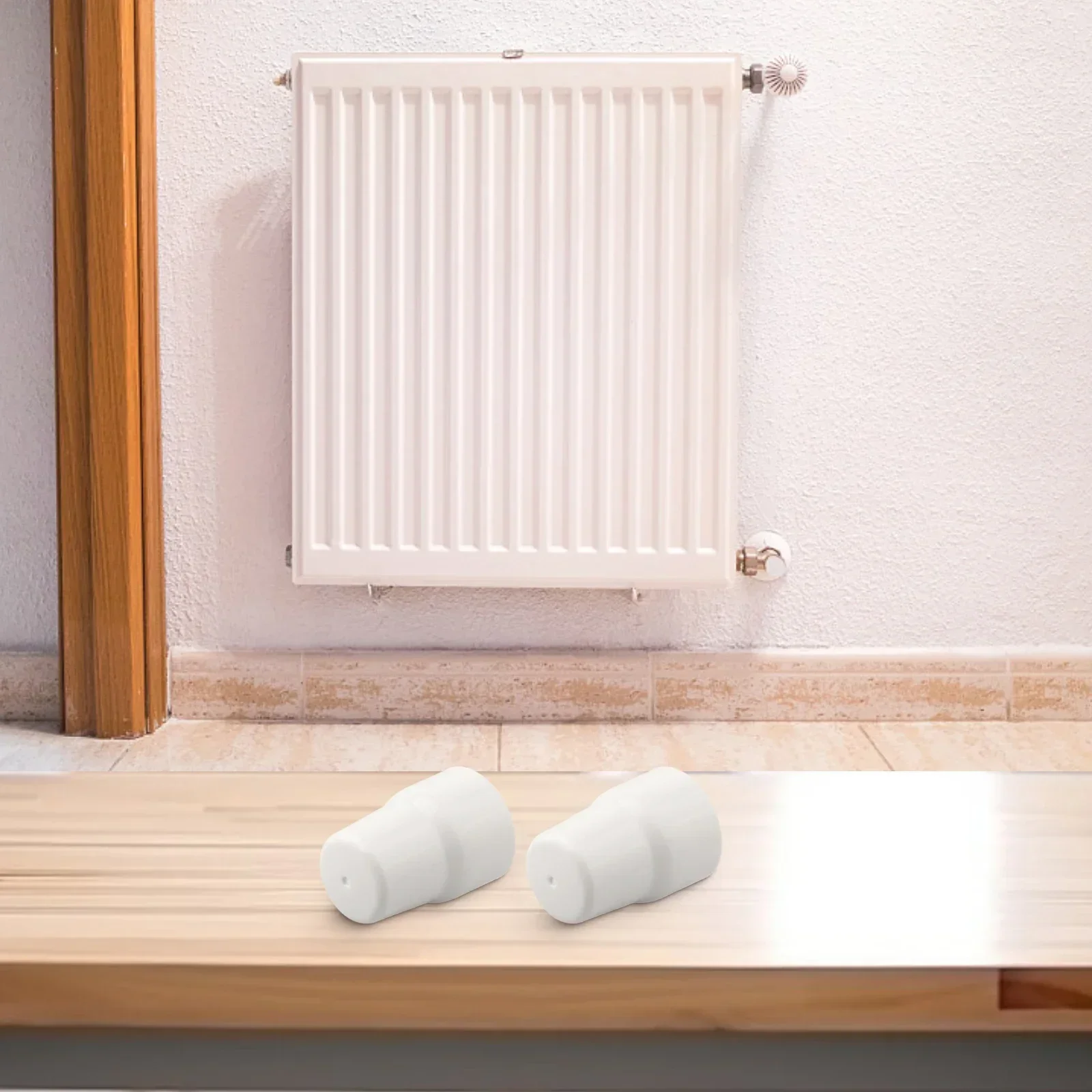 

Color White Radiator Valve Cap High Grip Radiator Valve Cap Pet Safety Easy Installation Convenient Installation Process