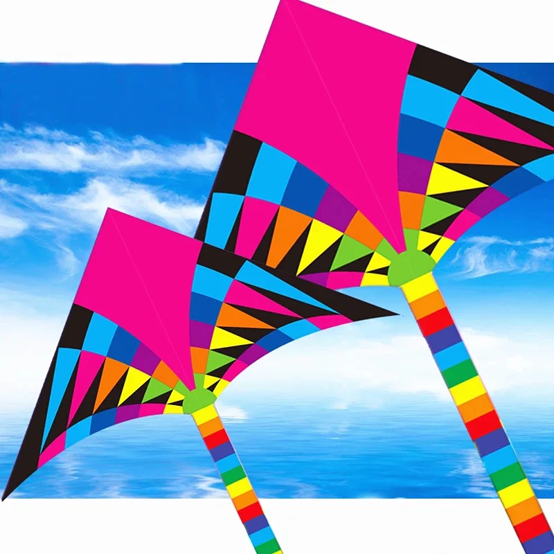 free shipping giant kites flying delta kites for adults kites line kevlar rainbow high kites factory outdoor toys walk in sky