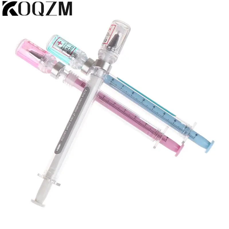 Creative Novelty Syringe Strange Shape Cute Stationery 0.5mm School Office Supplies Gel Pen