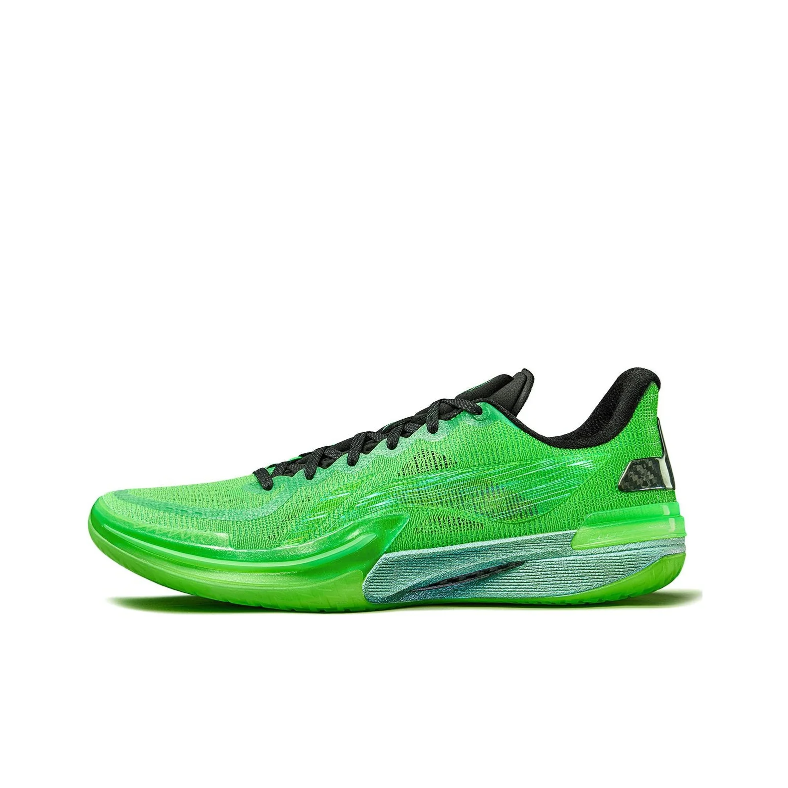 Li Ning Gamma Low top Basketball Shoes Men's Green ABAU039-5