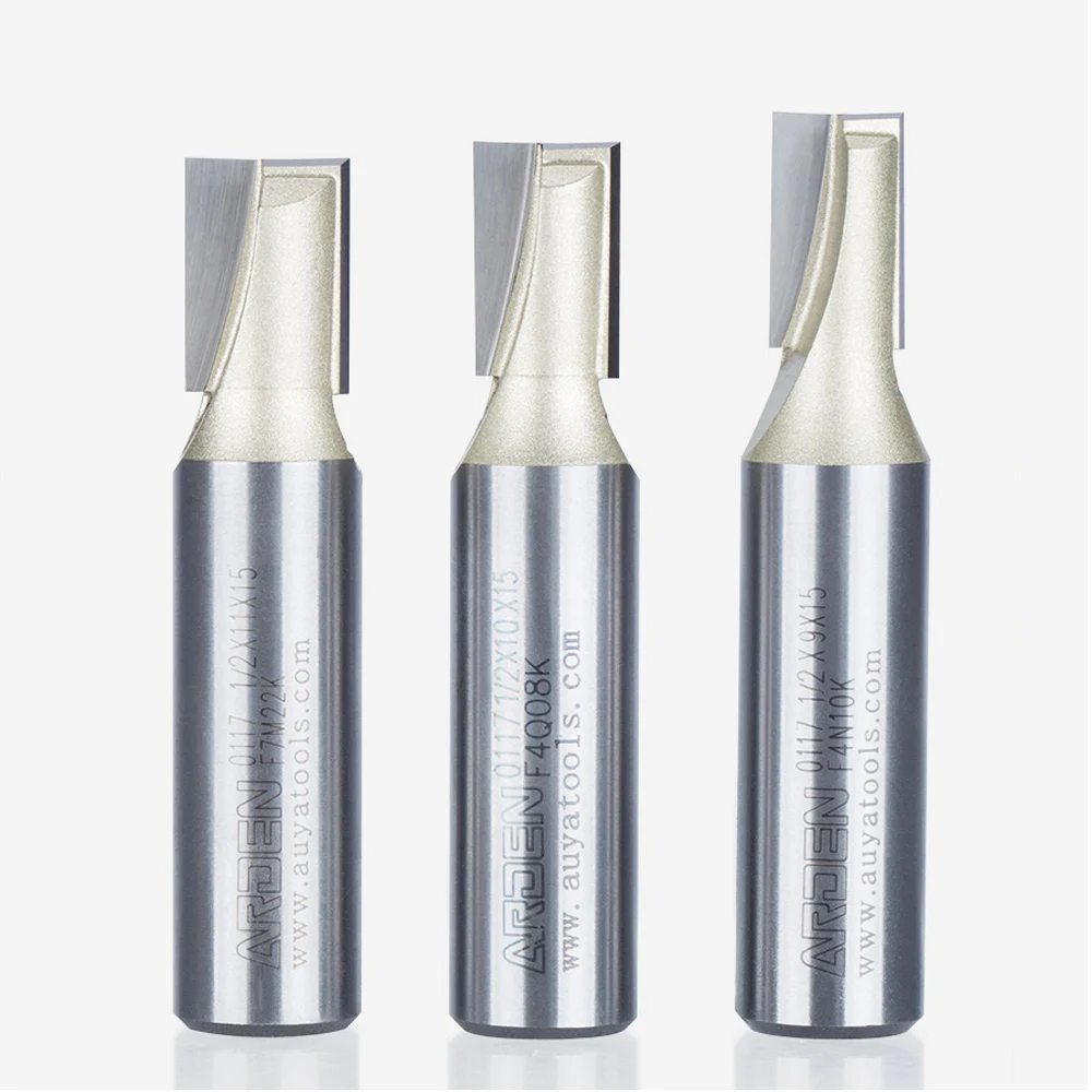 ARDEN Bottom Cleaning Router Bit Woodworking Metric Carbide Engraving Flat Bottom Pulling Slotting Milling Cutter For Wood MDF