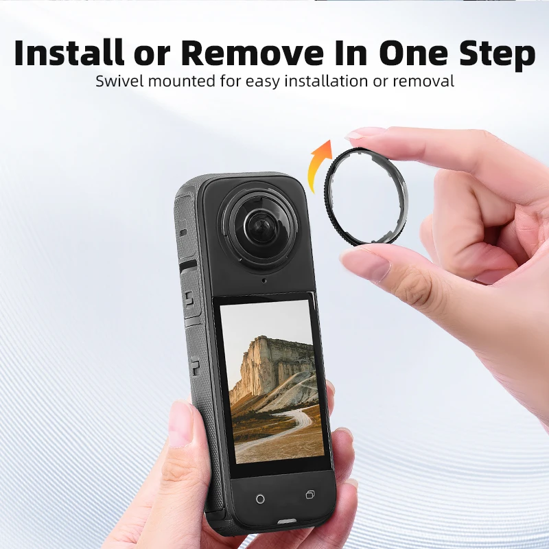 Standard Lens Guards for Insta360 X4 Premium Lens Protector for Insta 360 X4 Camera Sticky Protective Guard Accessories
