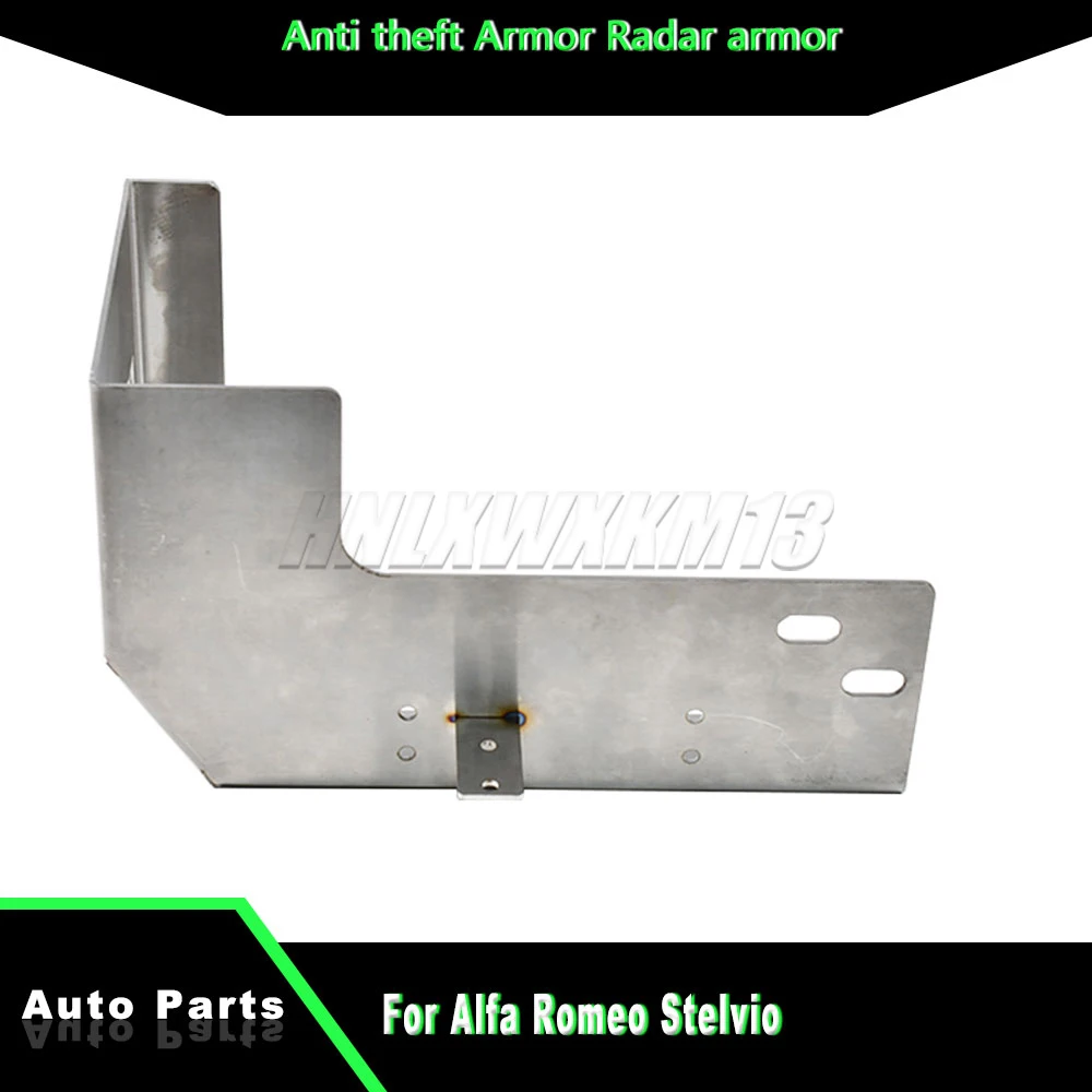 

For Alfa Romeo Stelvio Anti-Theft Stainless Cover Prevents ACC Sensor Theft Radar Protection Guard