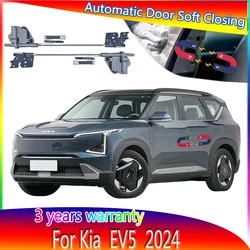 4pcs Car Smart Electric Suction Door Refitted Automatic Locks Soft Close Anti Pinch Car Styling For Kia Ev5 2024 Car Accessories