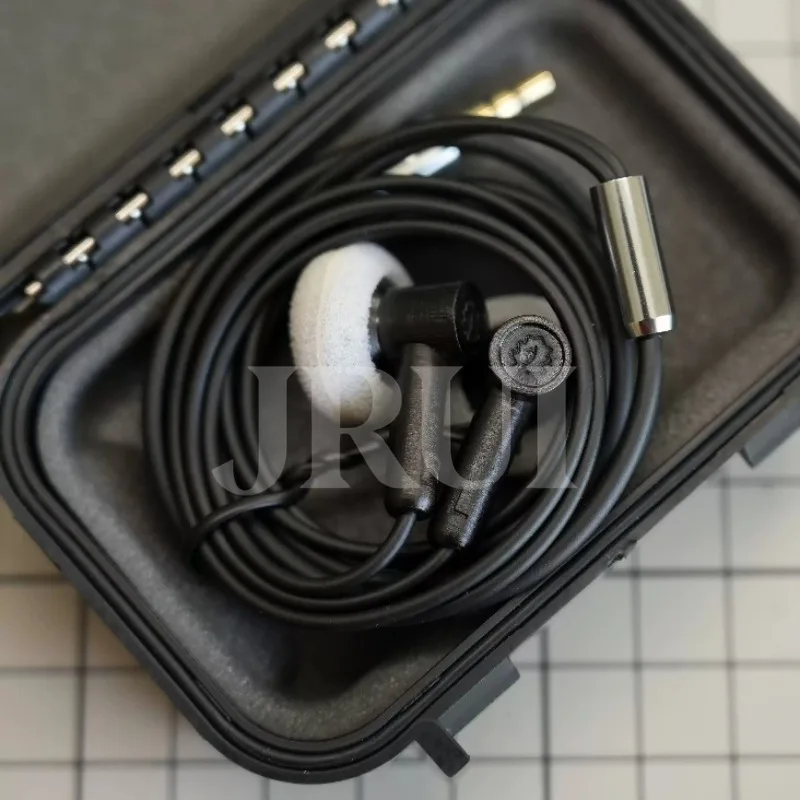 Audio  Ebony Wood in-Ear Monitor, Traditional Earbud with 150Ω High Impedance, Open-Back Design for Comfortable Sleeping Use