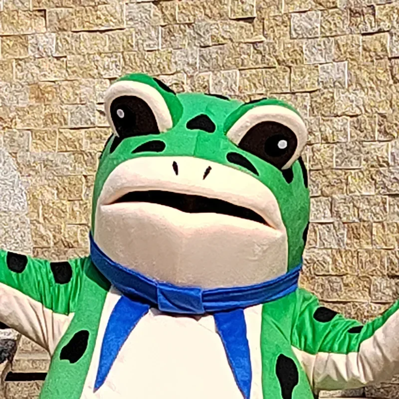 2024, милый надувной костюм ляльки-лягушки из мультфильма, дух, прогулочная кукла для взрослых, костюм Bzarre, активности, сценический реквизит M17