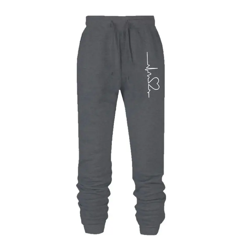 여성용 루즈핏 롱 스웨트팬츠 2024 패션 캐주얼 편안한 루즈핏 바지