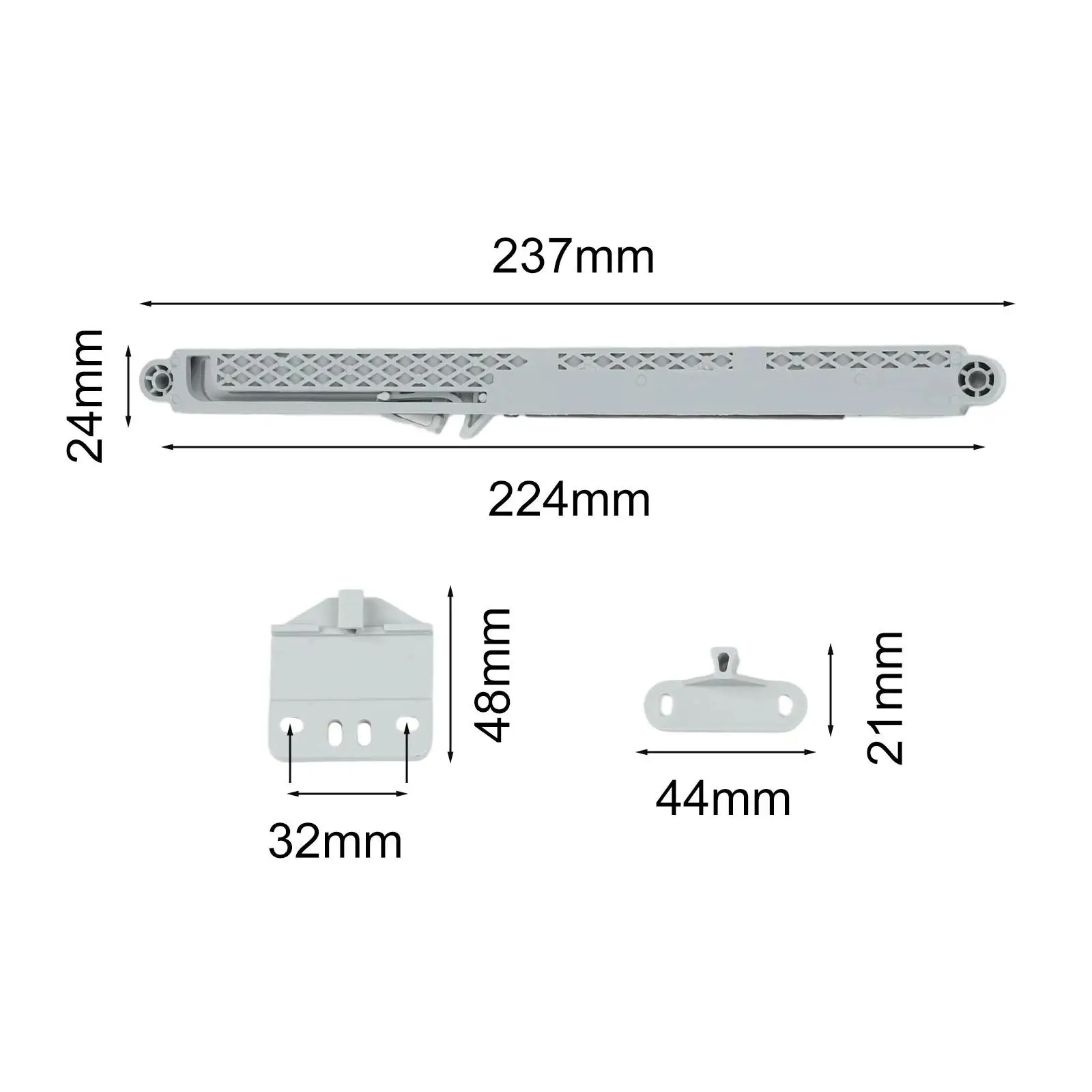 Long Lasting Performance Automatic Closing Prevent Accidents Automatic Closing Cabinet Drawer Damper High Quality Sliding Drawer
