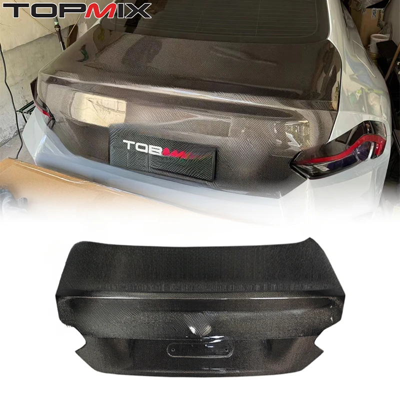 

Для BMW M2 G87 2022-2025: крышка багажника из карбона, идеально подходящая для оригинальной комплектации (OEM)