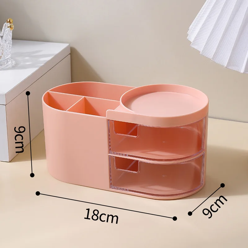 Imagem -06 - Bonito Kawaii Pen Holder Organizer Kids Girl Student Office Desktop Moda Papelaria Grande Capacidade Storage Box Organizer