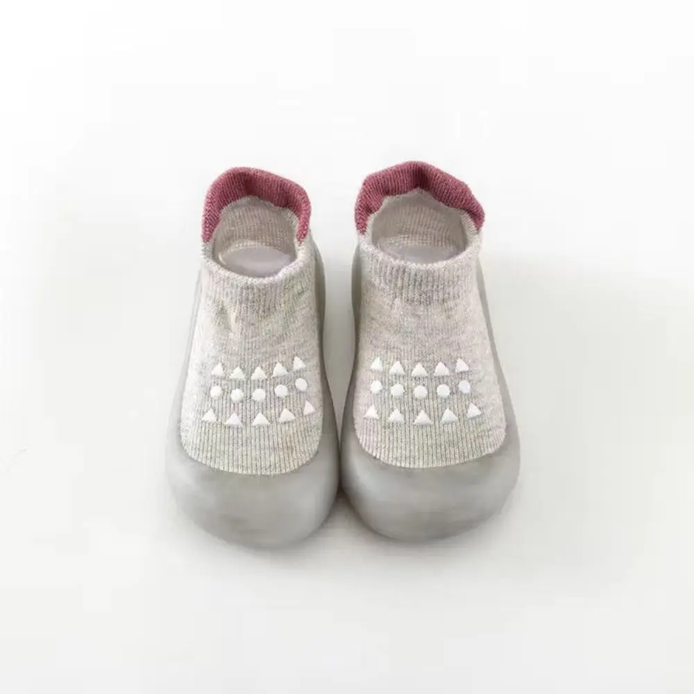Sneakers Soft Baby Shoes Rubber Sole Non-slip Newborn Indoor Shoes Floor Socks Super Warm Toddler Boots Boys and Girls