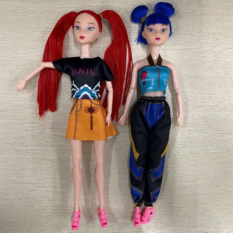 2025 30CM K-Pop Demon Hunters Doll Giocattolo in vinile Personaggio altamente restaurato Anime NEWRumi Mira Zoey Regalo a sorpresa di compleanno per ragazze