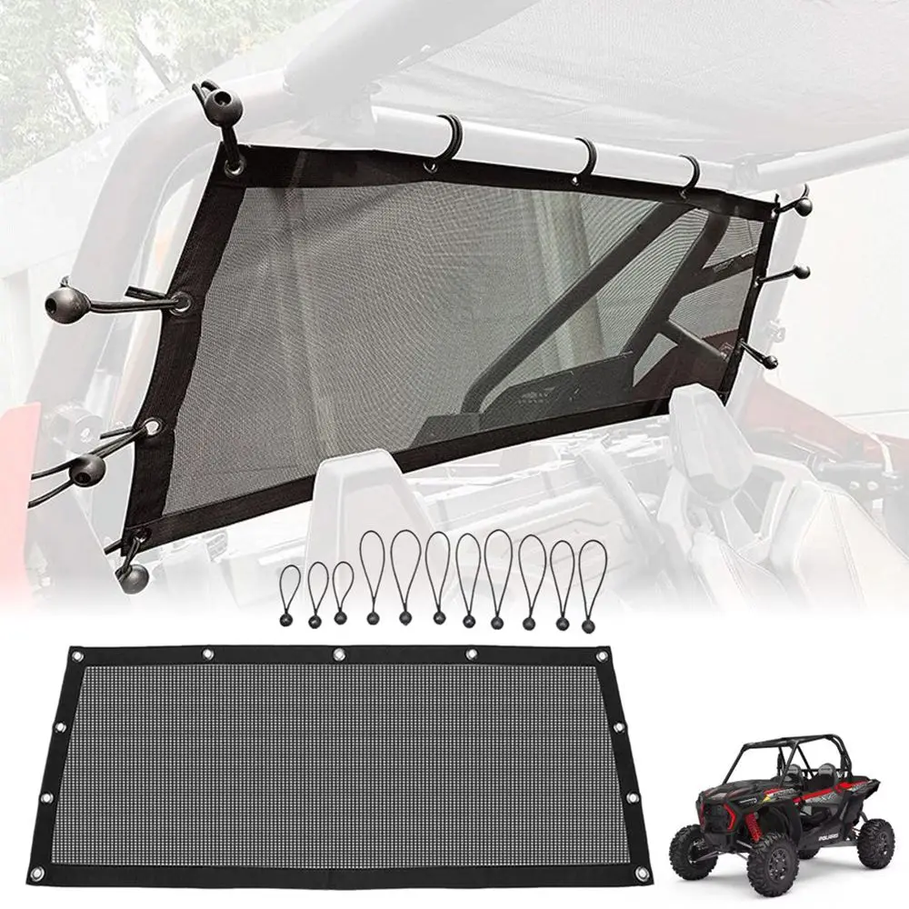 

Soft Mesh Shade Net UTV Rear Window Net Sunshade Cover For Polaris RZR 570 800 1000 900 RZR XP Turbo 2015-2022