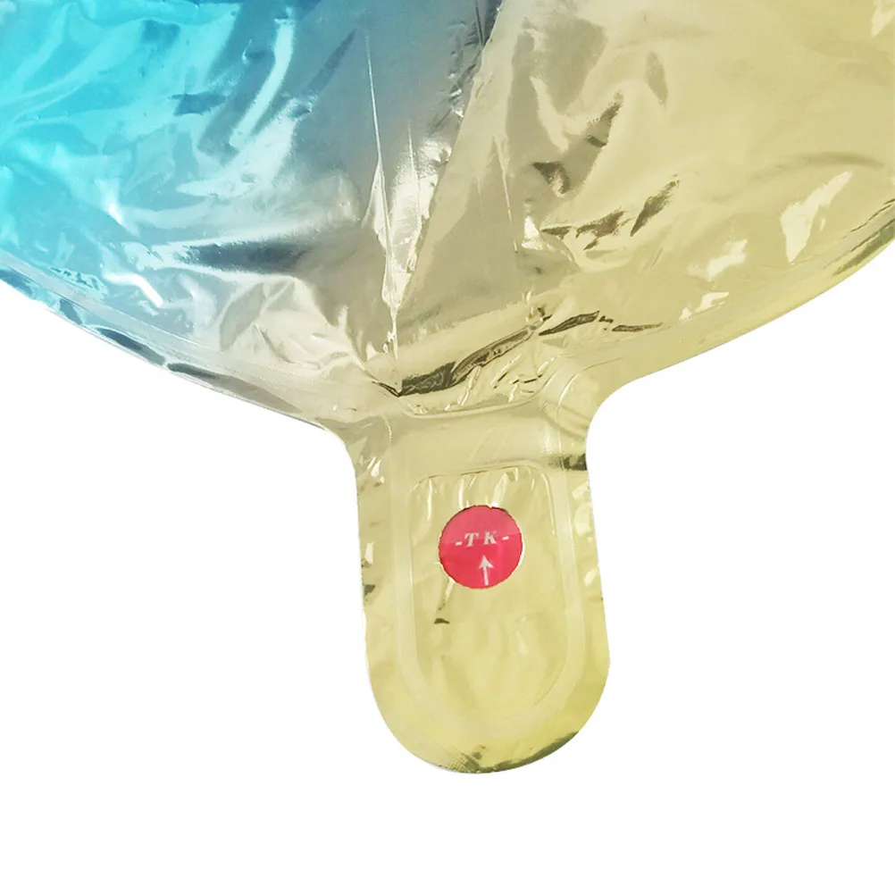 

42 Inch Digital Aluminum Film Balloon Gradient Color Decoration Number Foil Party Balloons